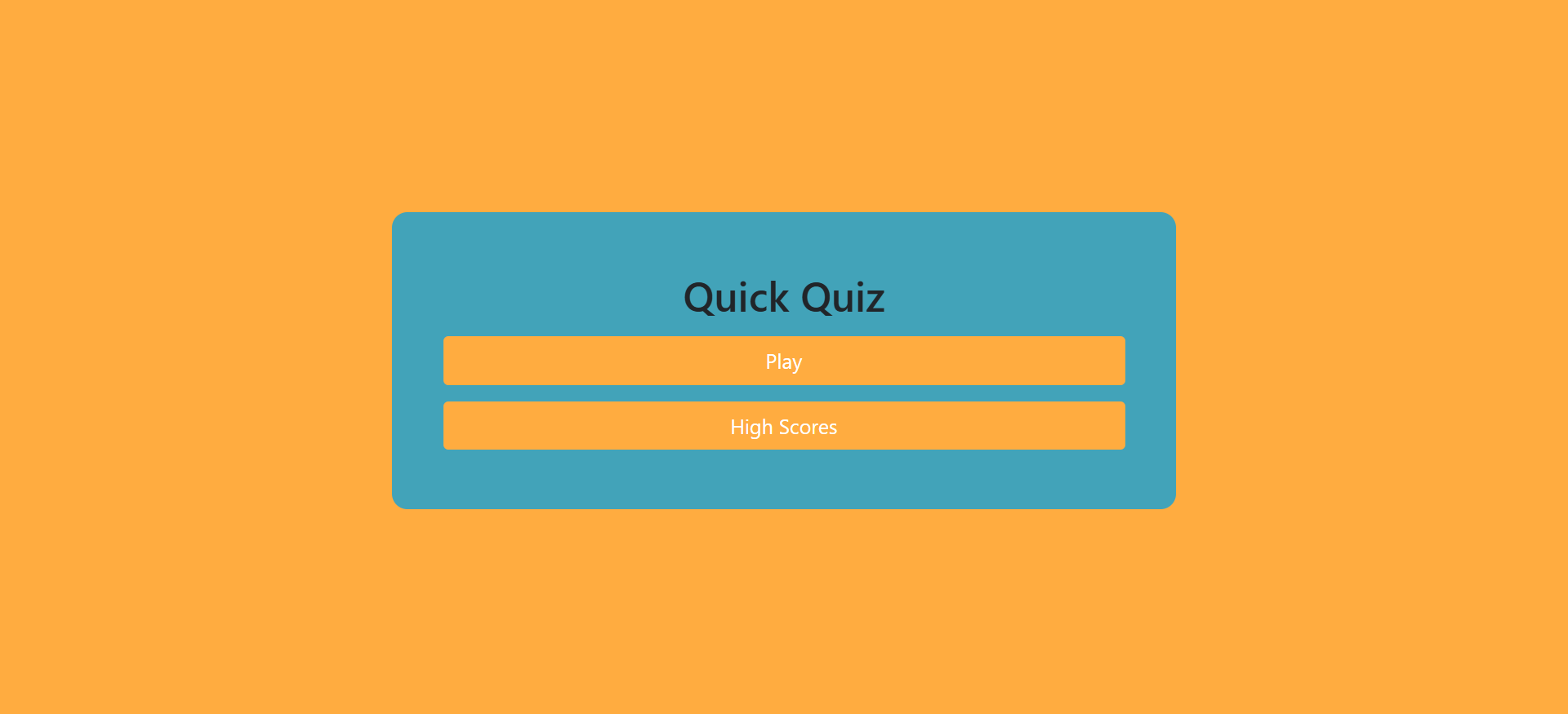 Preview for Quiz App